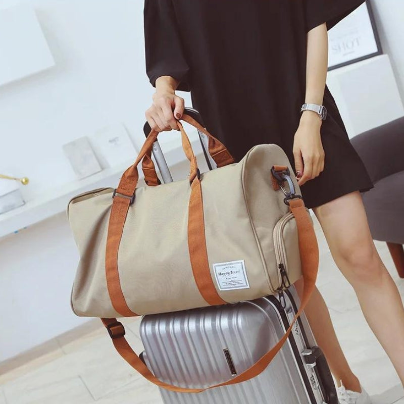 Weekend Bag with Shoe Compartment