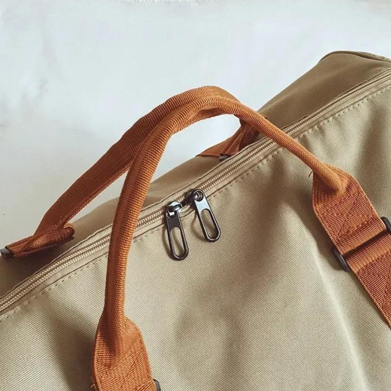 Weekend Bag with Shoe Compartment