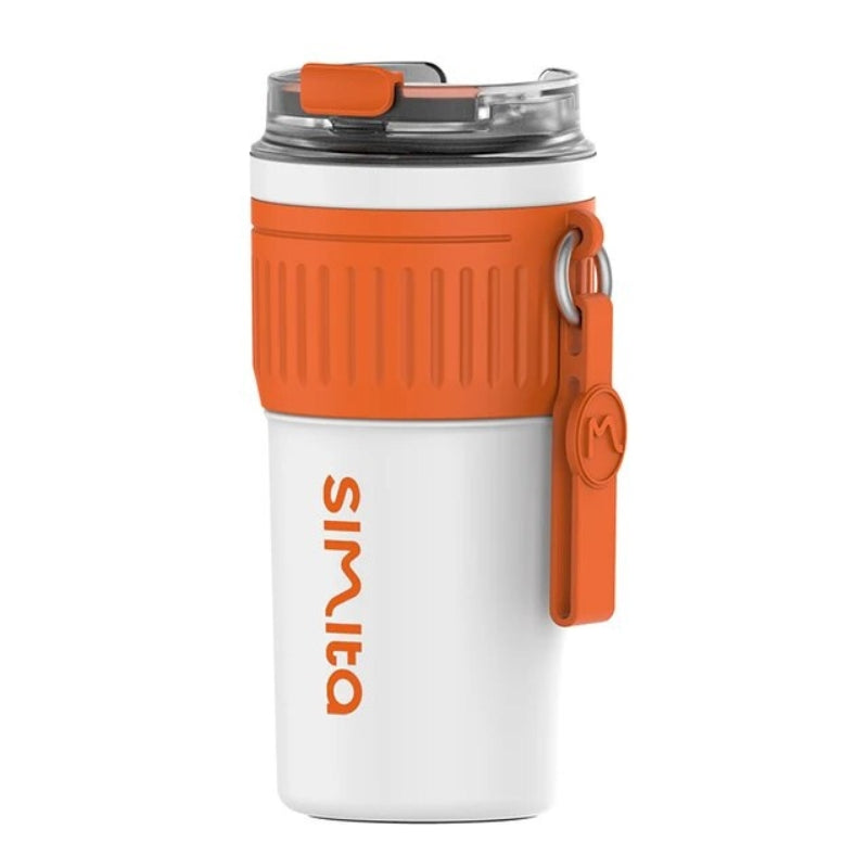 insulated coffee mug - Orange - 500ml