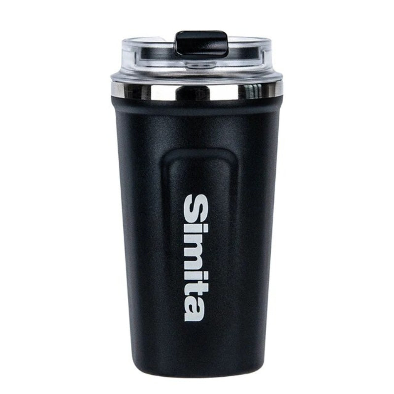 small insulated coffee mug - Black - 380ml