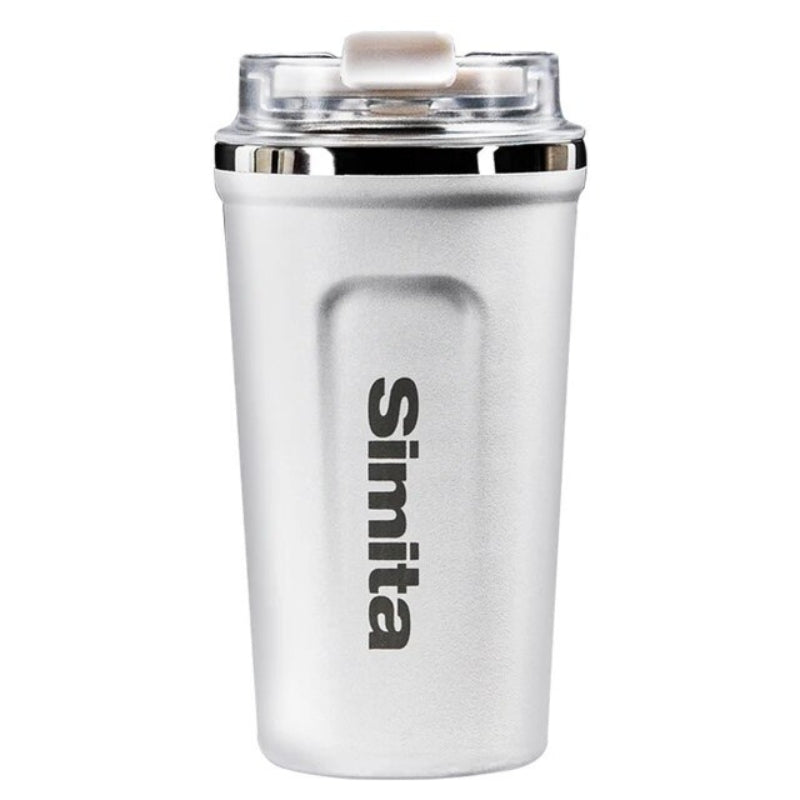 insulated coffee mug - White - 380ml