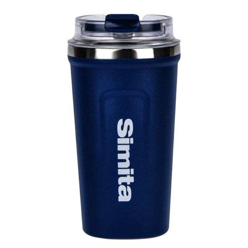travel coffee thermos - Blue - 380ml