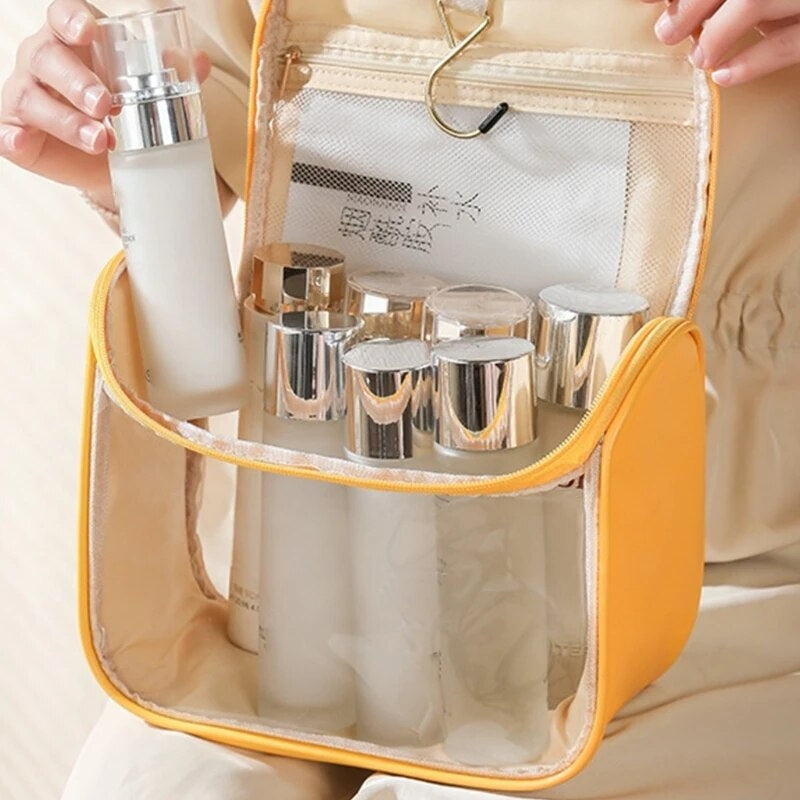 transparent bag airplane - Pink - Yellow - Green - Brown - Black