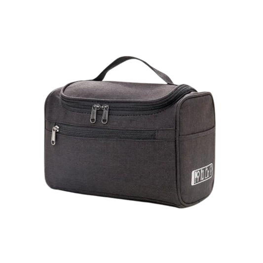 hanging travel toiletry bag - Black