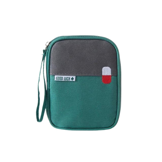 large empty travel pharmacy pouch - Green - S