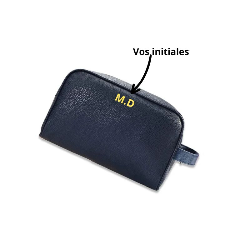 personalized pouch - Blue - Customisable - Customizable