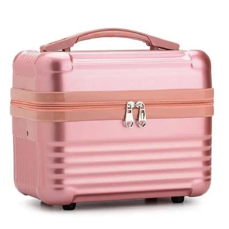 rigid vanity case - Rose Gold